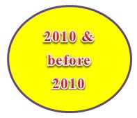 Oval: 2010 & before 2010